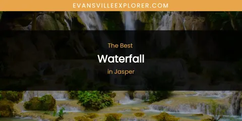 The Absolute Best Waterfall in Jasper